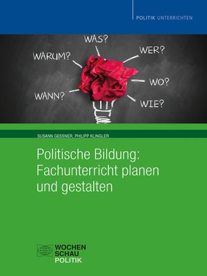 cover image of Politische Bildung